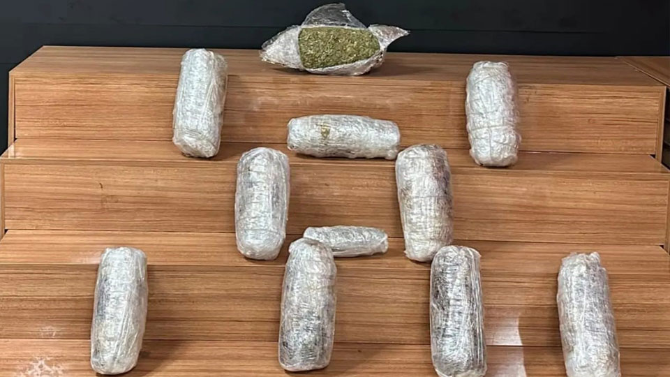 Uyuşturucu operasyonunda 18 kilogram skunk ele geçirildi: 2 gözaltı