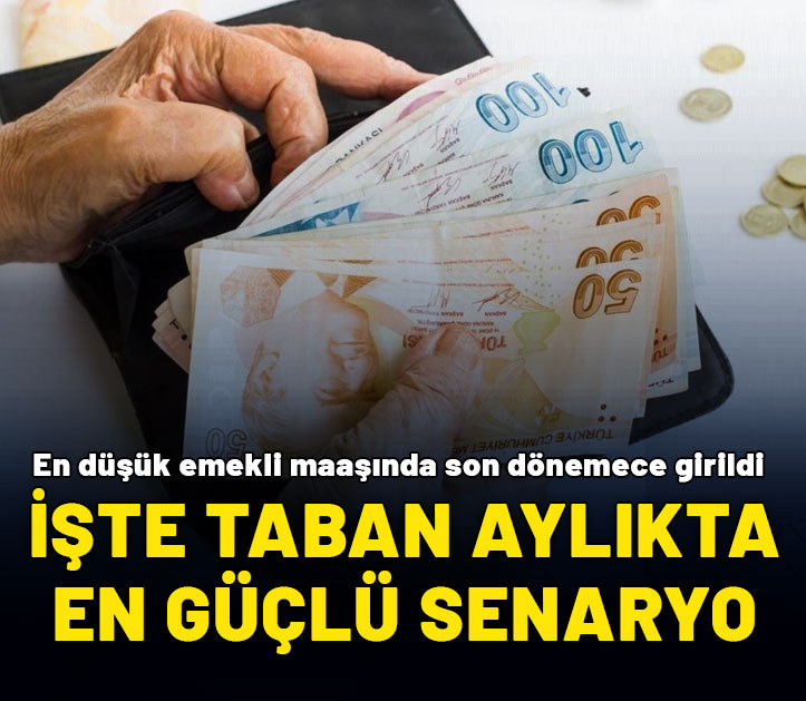 En düşük emekli maaşında son dönemece girildi! İşte zamda en güçlü senaryo ve rakamlar