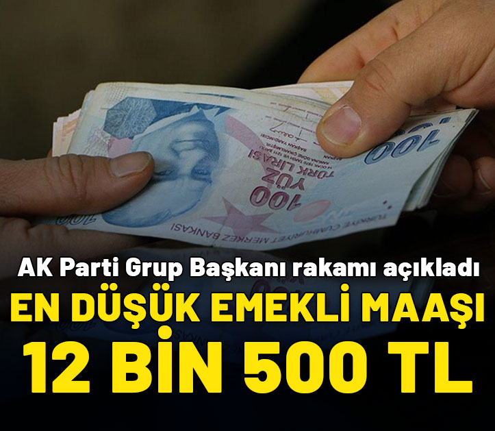 En düşük emekli aylığı 12 bin 500 TL oldu! Meclis'e sunuldu