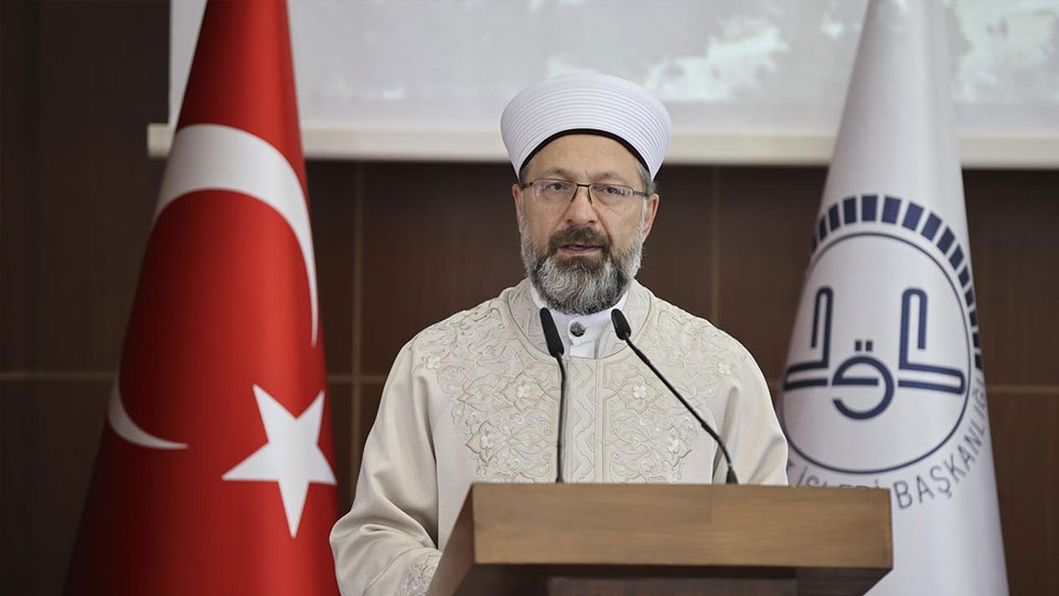 Diyanet İşleri Başkanı Erbaş'tan muharrem ayı mesajı