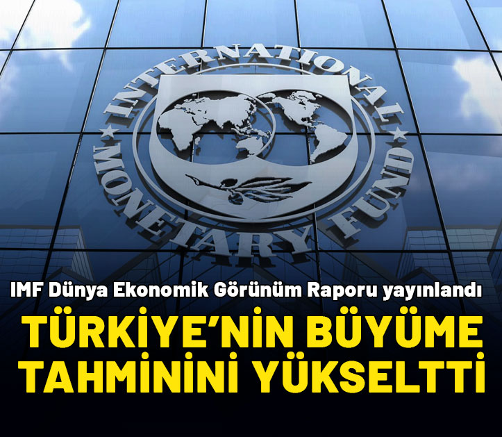 IMF Türkiye’nin büyüme tahminini güncelledi