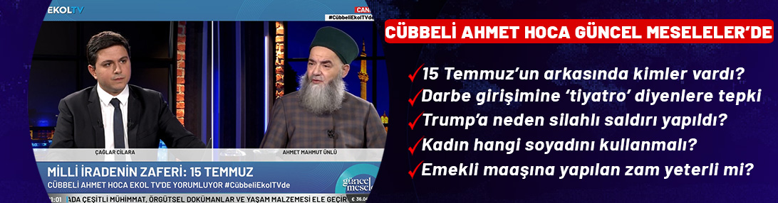 Cübbeli Ahmet Hoca Güncel Meseleler'de: 15 Temmuz'un arkasında kimler vardı?