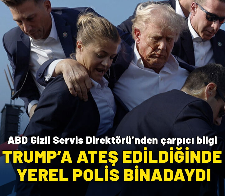 ABD Gizli Servis: Yerel polis, Trump'a ateş açılan binanın içindeydi