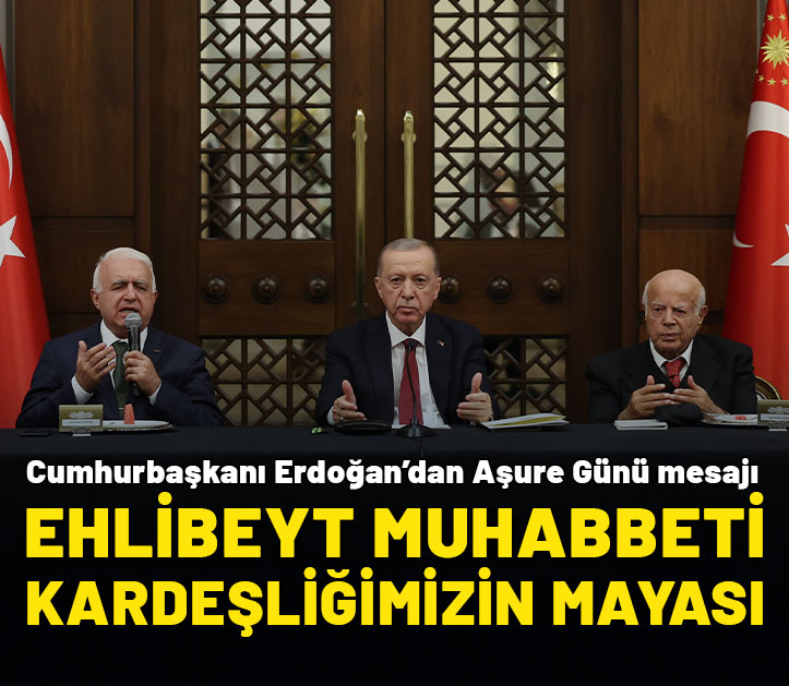 Cumhurbaşkanı Erdoğan, 'Mah-ı Muharrem Oruç Açma Lokması' programına katıldı