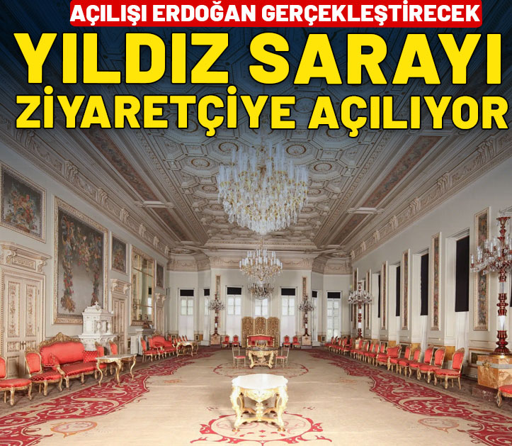 5 yıl süren restorasyon bitti! Yıldız Sarayı yeniden açılıyor