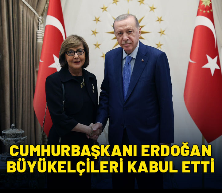 Cumhurbaşkanı Erdoğan, büyükelçileri kabul etti