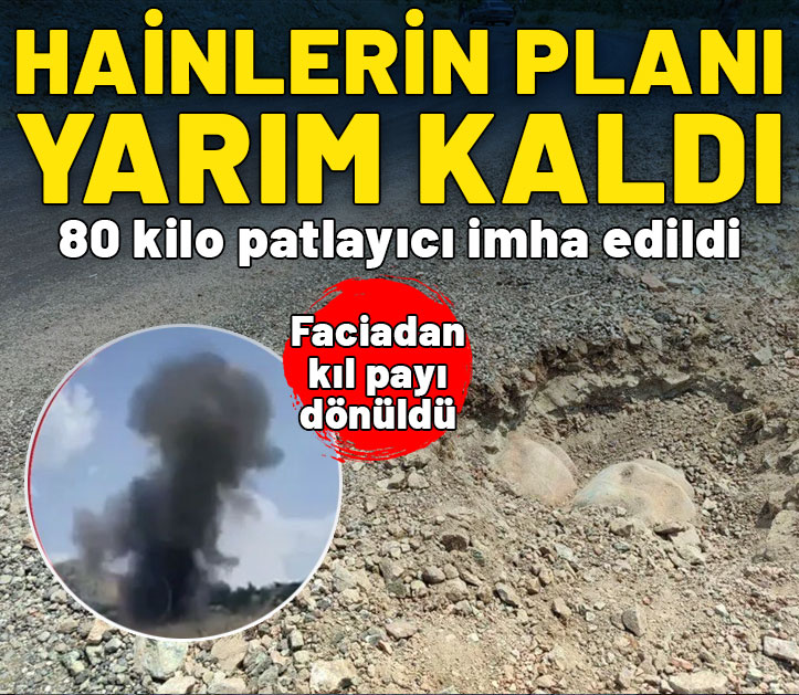 Diyarbakır'da yol kenarına döşenen patlayıcı bulundu