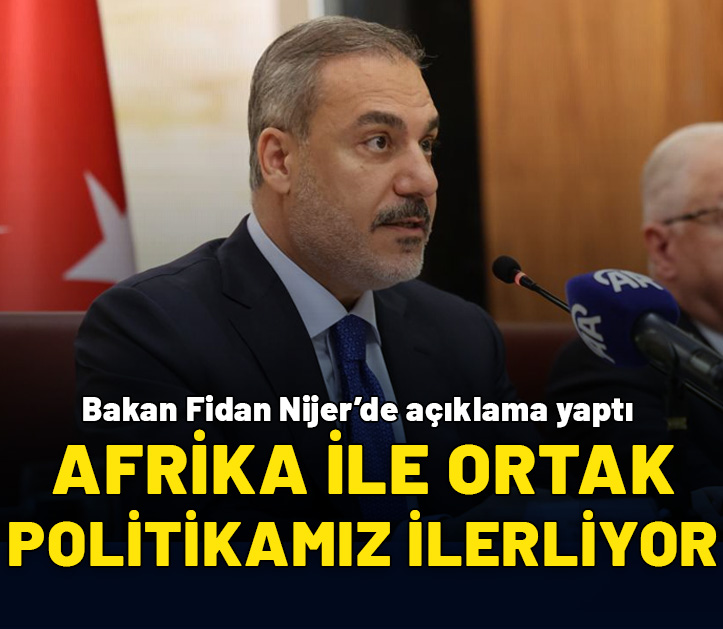 Bakan Fidan: Afrika ülkeleriyle ortak çalışmalarımız yoğunlaşarak devam ediyor