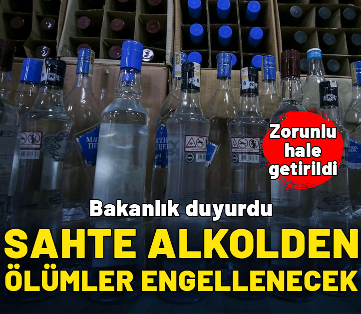 Elektronik Alkol Takip Sistemi devrede: Sahte alkolden ölümleri engelleyecek!