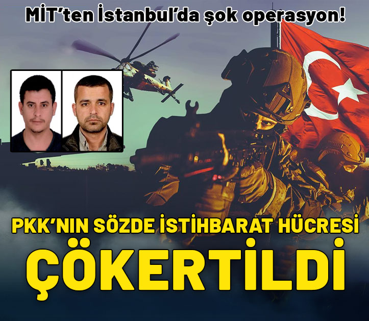 MİT'ten PKK'ya büyük darbe! Sözde istihbarat hücresi çökertildi