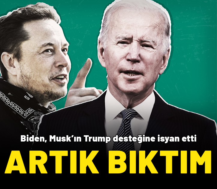 ABD Başkanı Biden’dan Musk’ın Trump desteğine tepki: Artık bıktım