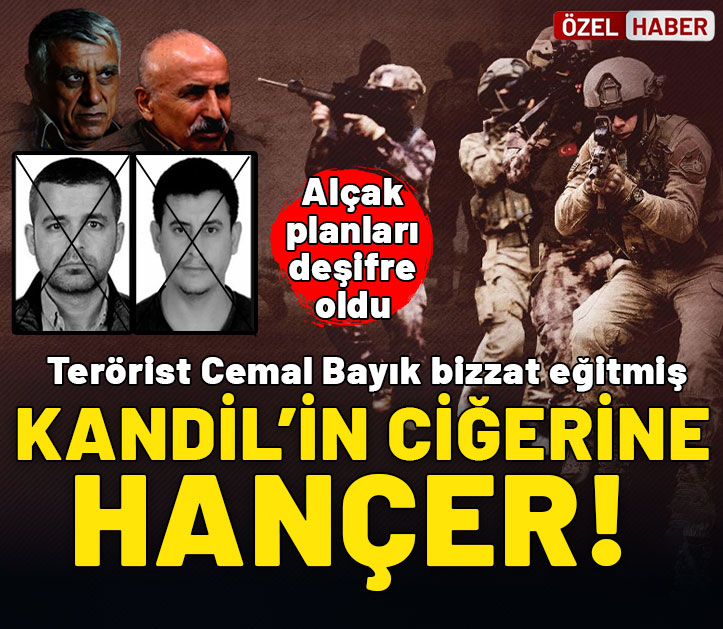 Kandil'in ciğerine hançer! Terörist Cemil Bayık bizzat eğitmiş: Alçak planları deşifre oldu