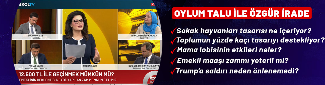 Oylum Talu ile Özgür İrade: Trump'a saldırı oyları nasıl etkiledi?