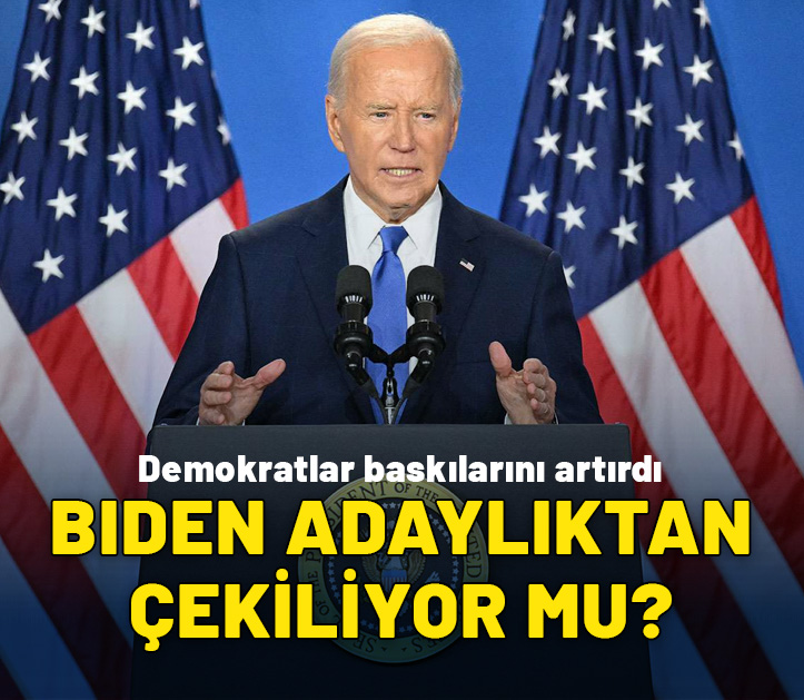 "ABD Başkanı Biden hafta sonu başkanlık yarışından çekilebilir" iddiası