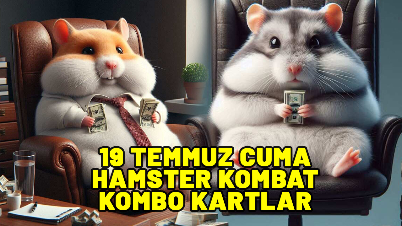 HAMSTER KOMBAT 19 TEMMUZ KOMBO KARTLAR TAM LİSTE! Hamster bugünün komboları ne?