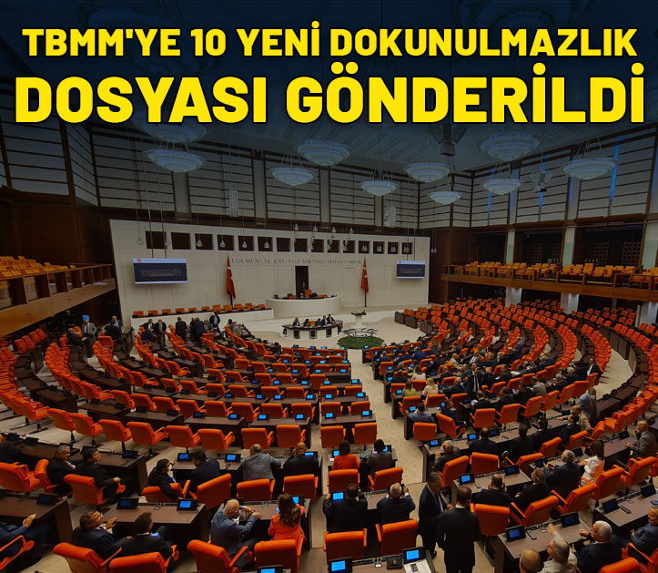 TBMM'ye yeni dokunulmazlık dosyaları sevk edildi