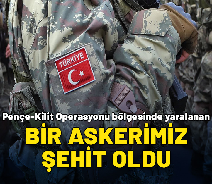 Pençe-Kilit operasyonu bölgesinde yaralanan Yarbay Abdullah Cem Demirkan şehit oldu