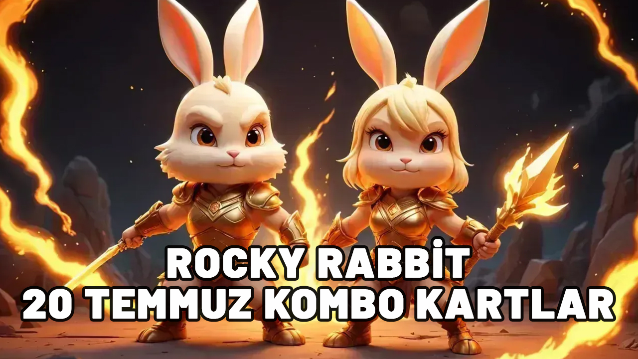 ROCKY RABBİT 20 TEMMUZ KOMBO KARTLAR NE? Rocky Rabbit bugünün kombo kartları ve ŞİFRE