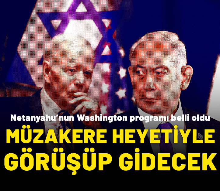 Netanyahu Washington programı belli oldu: Ziyaret öncesi müzakere ekibi ile görüşecek