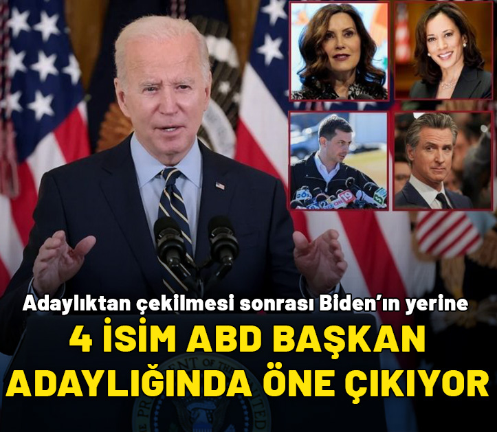 Biden'ın yerini alabilecek dört aday