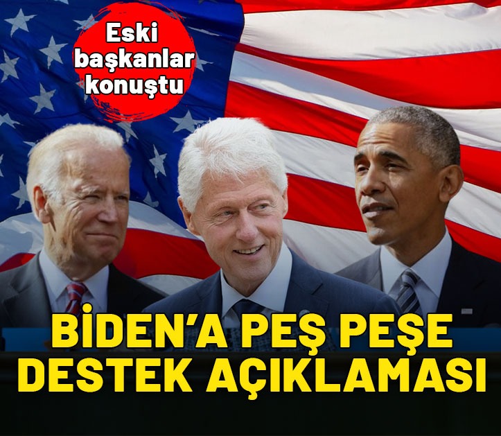 Eski ABD başkanlarından peş peşe açıklama: Biden doğru kararı verdi