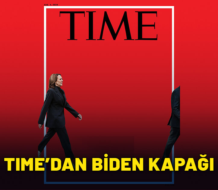 Time'dan Biden ve Kamala Harris kapağı