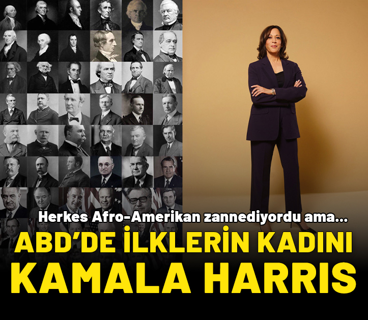 ABD tarihini değiştiren ilklerin kadını: Kamala Harris