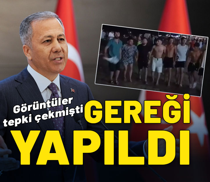 Görüntüler tepki çekmişti! Bakan Yerlikaya paylaştı