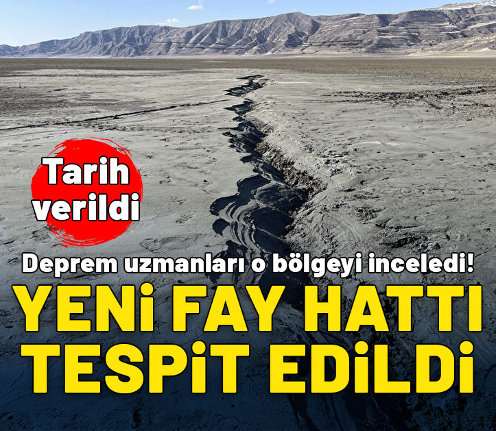 Yeni fay hattı tespit edildi! Deprem uzmanları o bölgeyi inceledi!