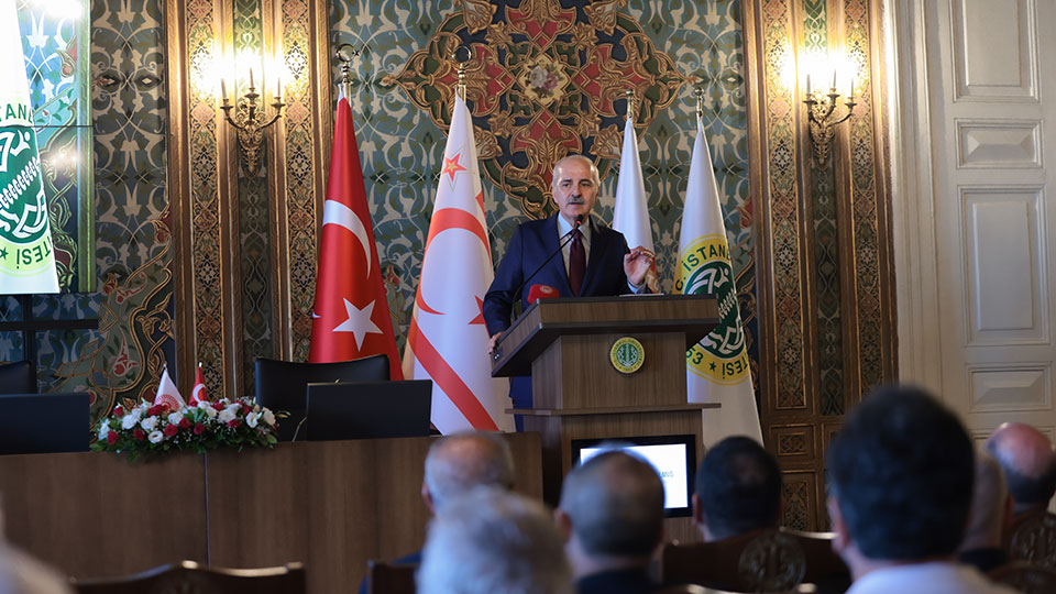 TBMM Başkanı Numan Kurtulmuş: Türkiye'nin Kıbrıs'tan vazgeçmesi asla düşünülemez