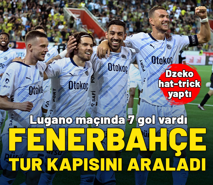 Fenerbahçe tur kapısını araladı: Lugano'yu deplasmanda 4-3 mağlup etti