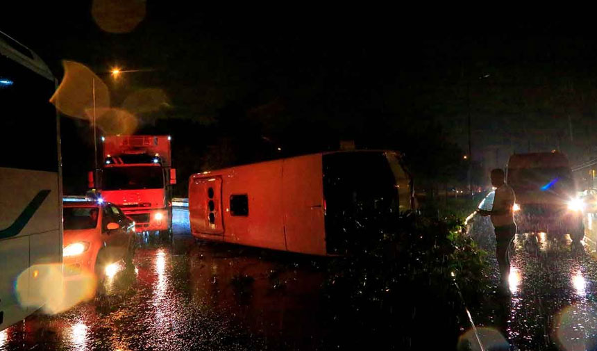 Antalya'yı temmuz ayında sağanak vurdu