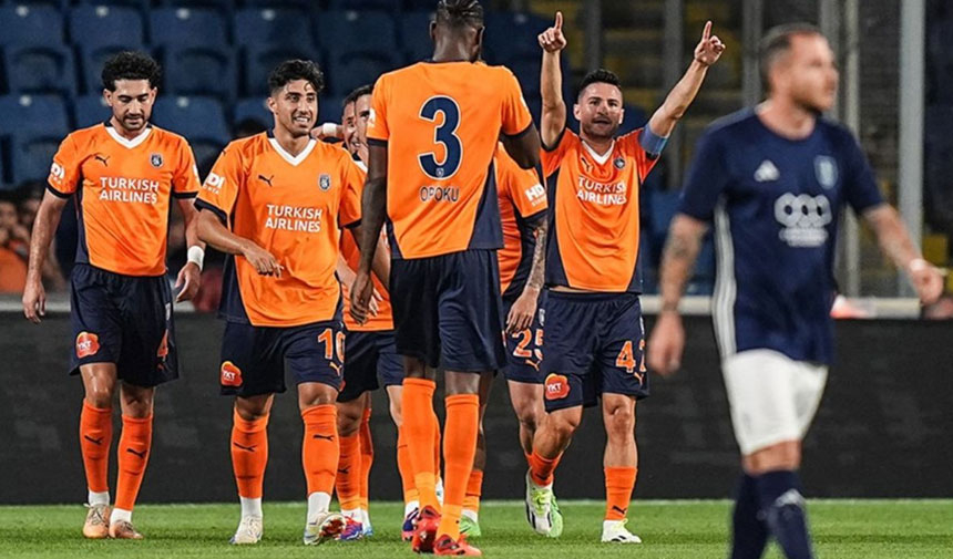 Başakşehir, La Fiorita'yı 6-1 yendi