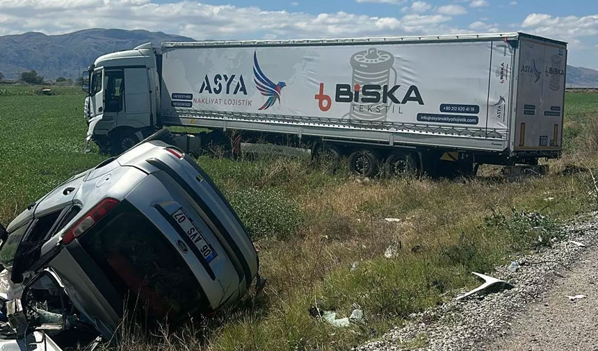 Afyonkarahisar'da korkunç kaza: Bir aile yok oldu