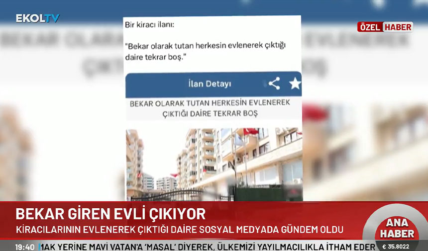 Bu eve bekar giren evli çıkıyor