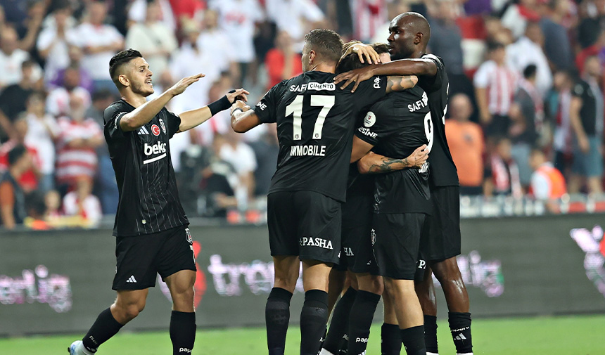 Beşiktaş ilk haftada hata yapmadı! Samsun'da 2 gol birden