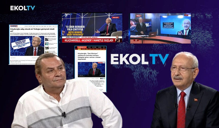 Ekol TV, Türk basınına damga vurdu! Televizyon kanalları ve gazeteler bunu konuşuyor