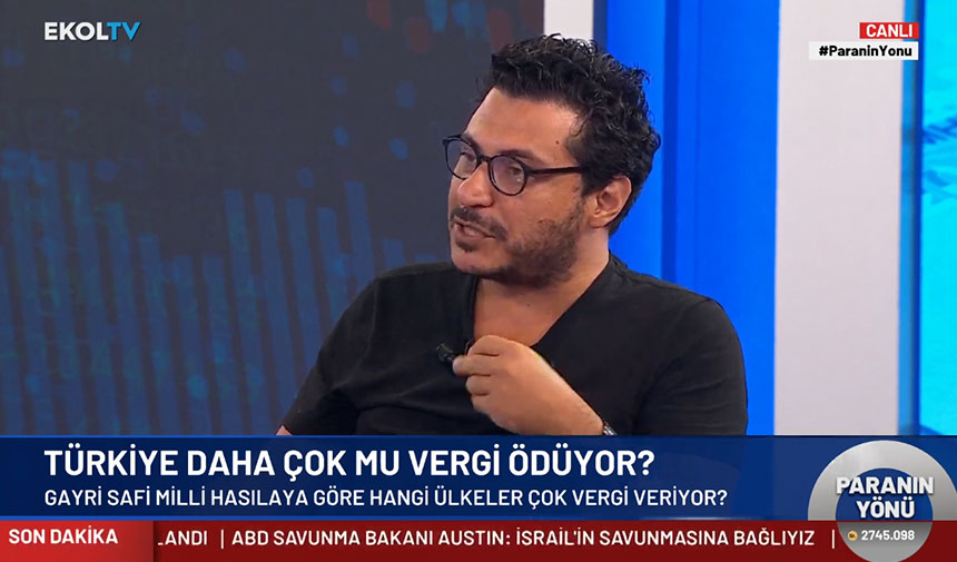 Mert Başaran canlı yayında anlattı! "Türkiye'de dolaylı vergi var"