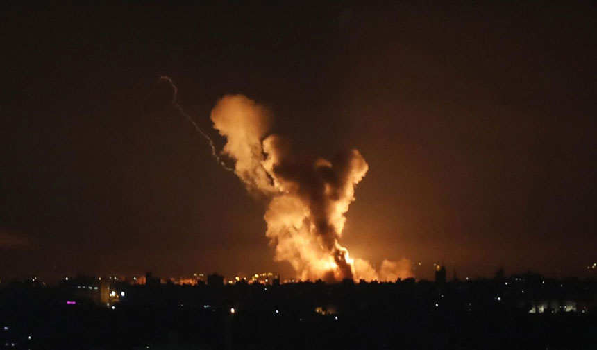 Lübnan sınırı ateş hattı! İsrail gece boyunca bomba yağdırdı