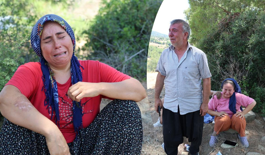 Yangında hem evleri hem de emekleri küle döndü! Gözyaşları görenlerin içini acıttı