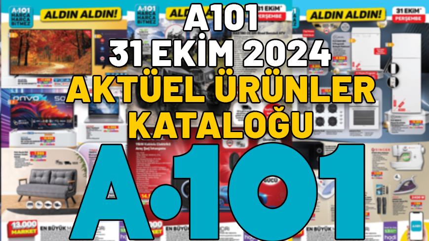 A101 31 EKİM KATALOĞU 2024: Bu Perşembe A101’de Singer dikiş makinesi indirimde