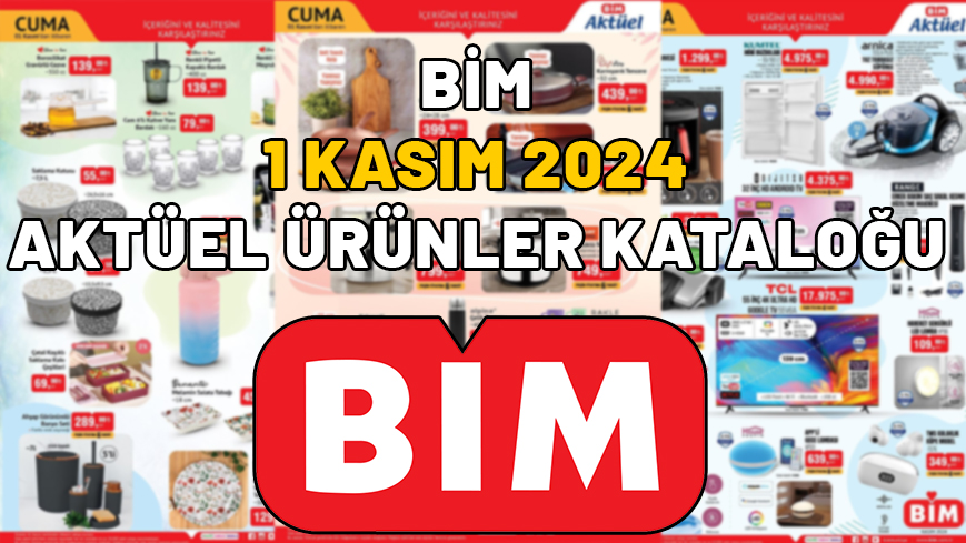 BİM 1 KASIM AKTÜEL KATALOĞU: Bu Cuma BİM’de Hisar Optima Düdüklü Tencere 749 TL