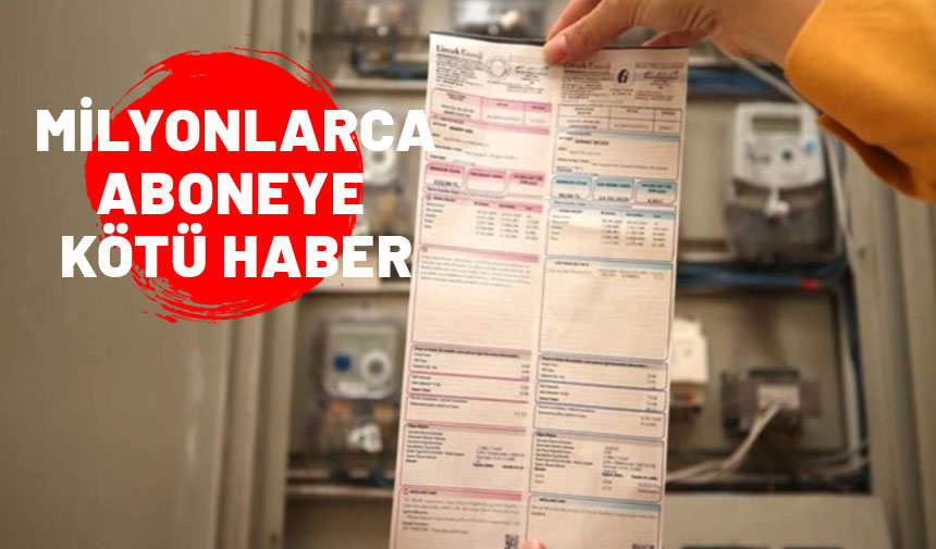 Milyonlarca aboneye kötü haber. Faturalar bu tarihten itibaren 2 katına çıkacak.