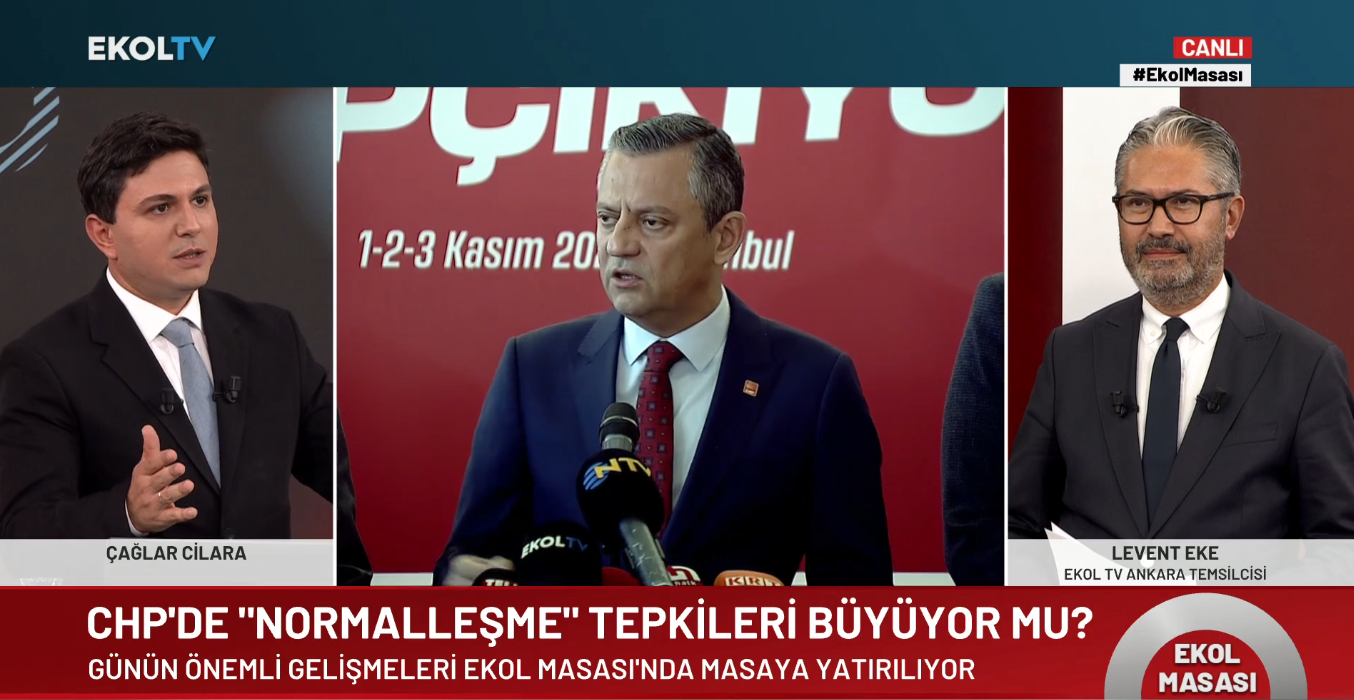 CHP’deki iç savaş Ekol Masası’nda masaya yatırıldı: "Kılıçdaroğlu isterse CHP'yi olağanüstü kurultaya götürebilir"