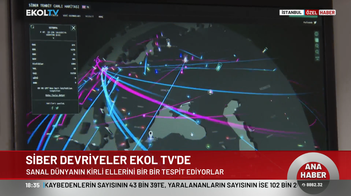 Siber devriyeler kapılarını Ekol TV'ye açtı: Ortam sanal olsa da işlenen suç gerçek