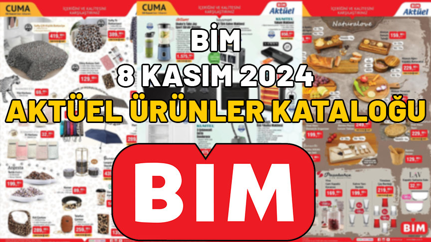 BİM 8 KASIM KATALOĞU 2024: Bu Cuma BİM’de halı yıkama makinesi indirimde! BİM indirimli ürünler listesi