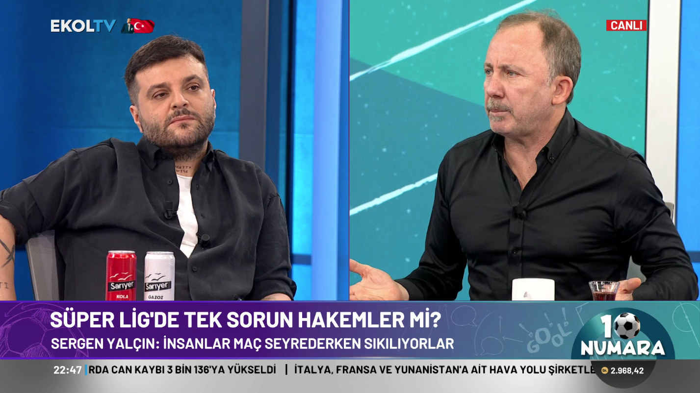 Sergen Yalçın’dan Mourinho’ya sert sözler: Ülke futbolunu kötülüyor, o zaman niye geldin?