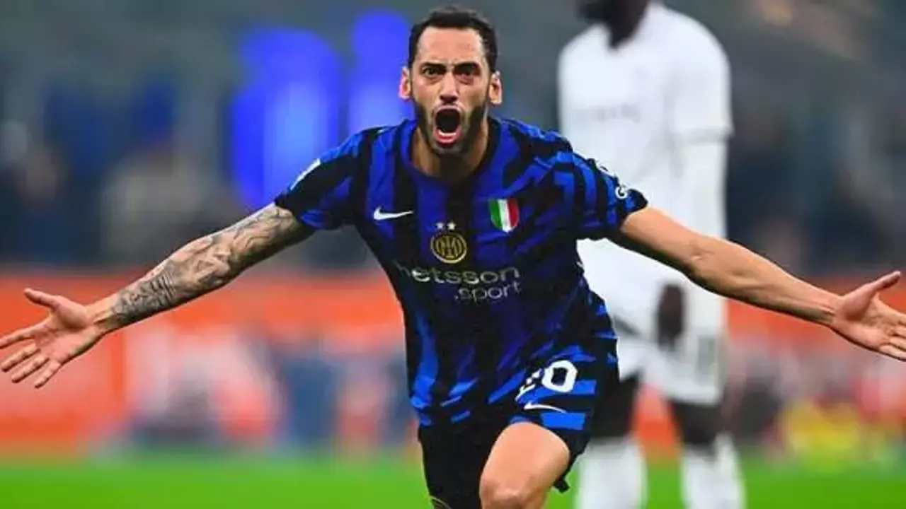 Inter'de 1 puanı Hakan Çalhanoğlu kurtardı