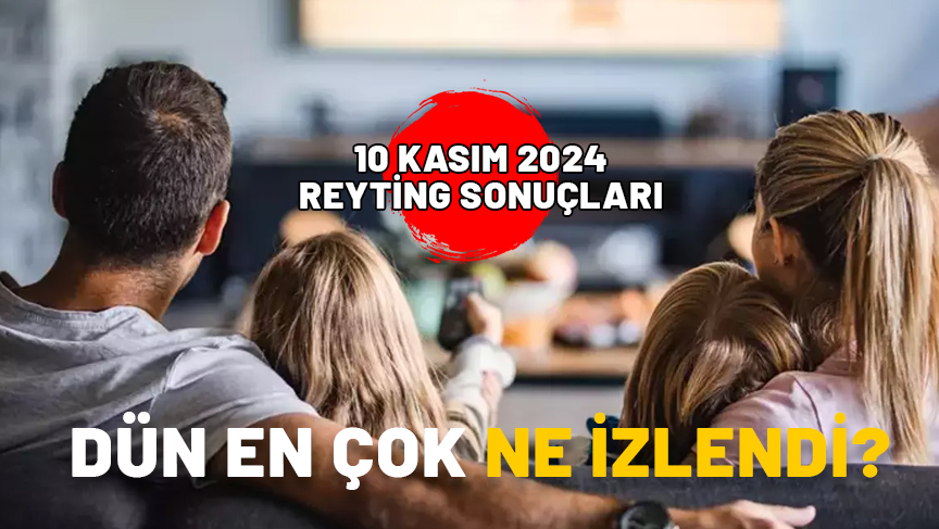 10 KASIM REYTİNG SONUÇLARI 2024 || Deha, Teşkilat, MasterChef, Kim Milyoner Olmak İster…Dün en çok ne izlendi?