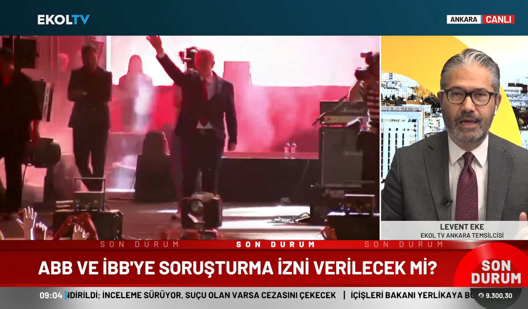 İBB ve ABB'ye yönelik soruşturma süreci nasıl işleyecek? Ekol TV Ankara Temsilcisi Levent Eke anlattı